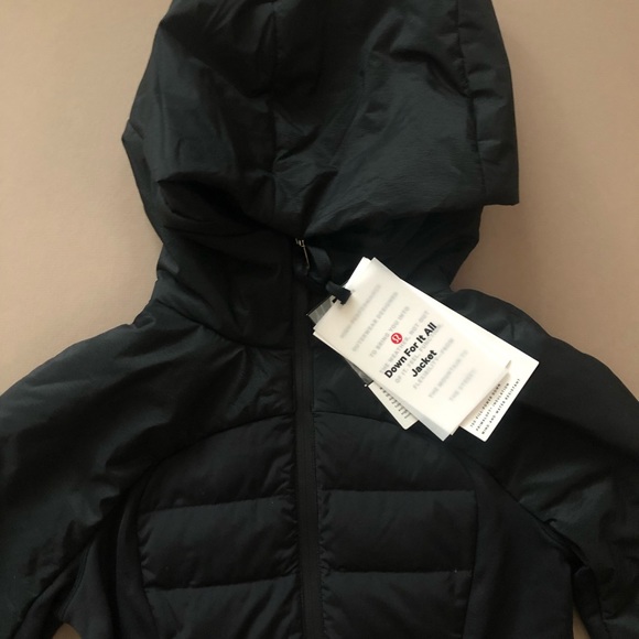 Lululemon Down For It All Full Zip Jacket Size 4 - Picture 4 of 7